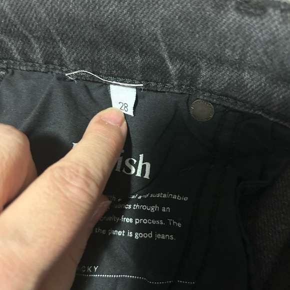 Boyish The Ricky Flare Button Fly High Rise Jeans - Picture 6 of 12